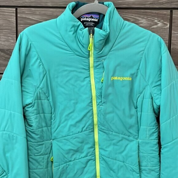 Patagonia Nano-Air Jacket Size Medium Aqua Stone Green - Picture 2 of 5